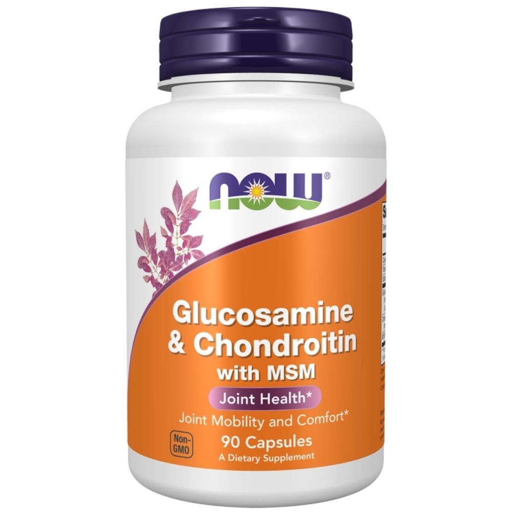 Now Foods Glucosamina, condroitina e MSM - 90 capsule