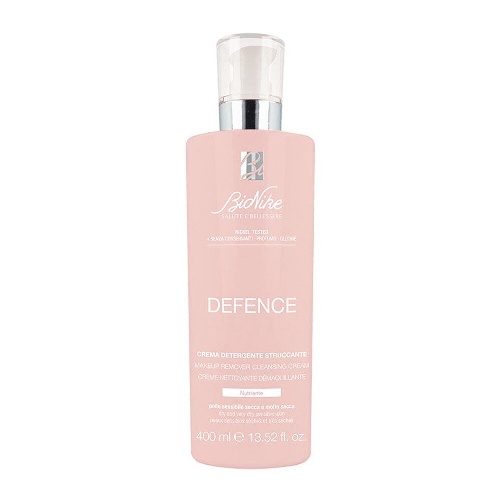 Bionike Defence - Crema Detergente Struccante Viso Occhi e Labbra, 400ml
