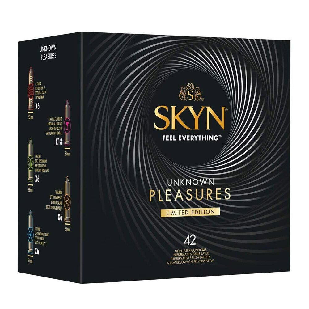 SKYN Unknown Pleasures Limited Edition profilattici latex free 42 pz misti