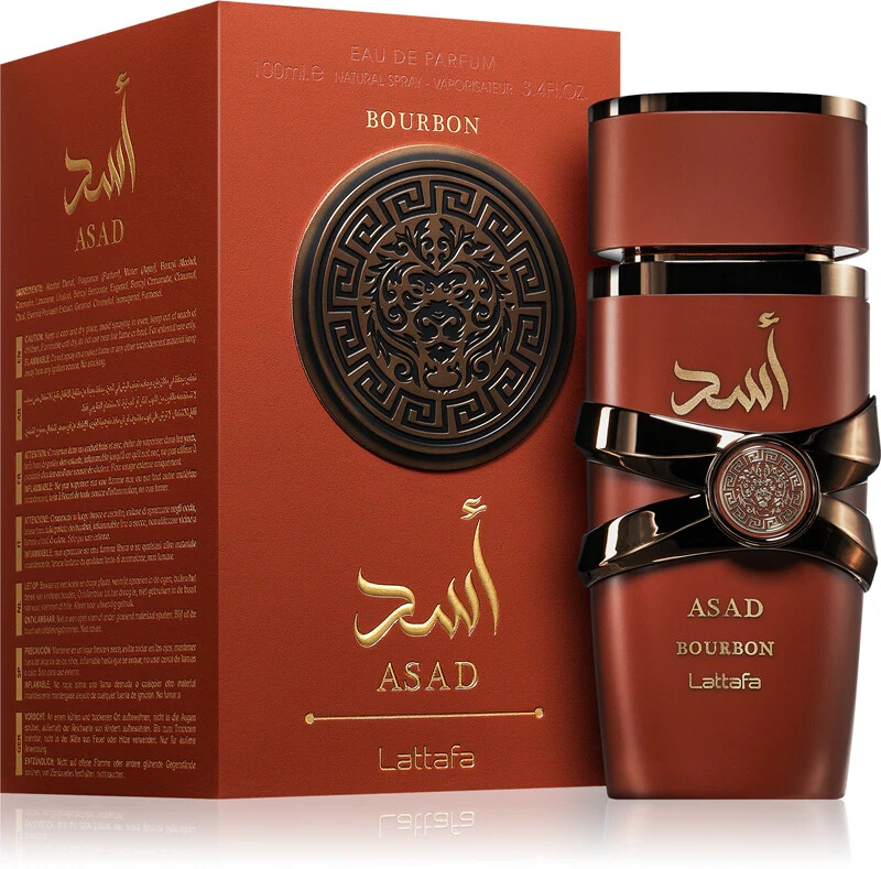 Lattafa Asad Bourbon Eau De Parfum Vapo Spray 100 ml