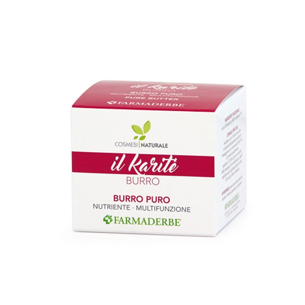 Farmaderbe Il Karitè - Burro puro Nutriente Multifunzione, 100ml