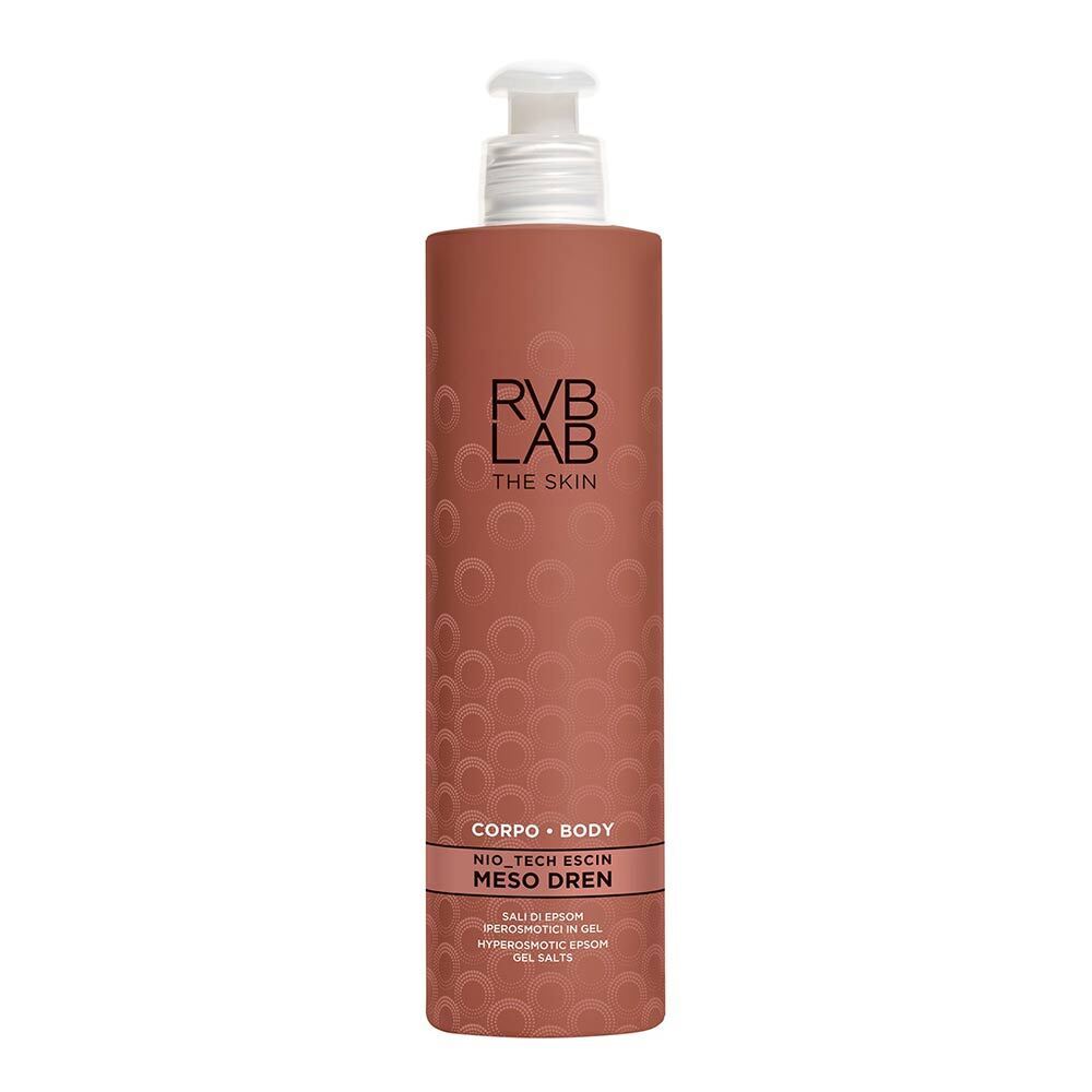 RVB Lab Body - Nio Tech Escin Meso Dren Sali di Epsom Iperosmotici in Gel, 250ml