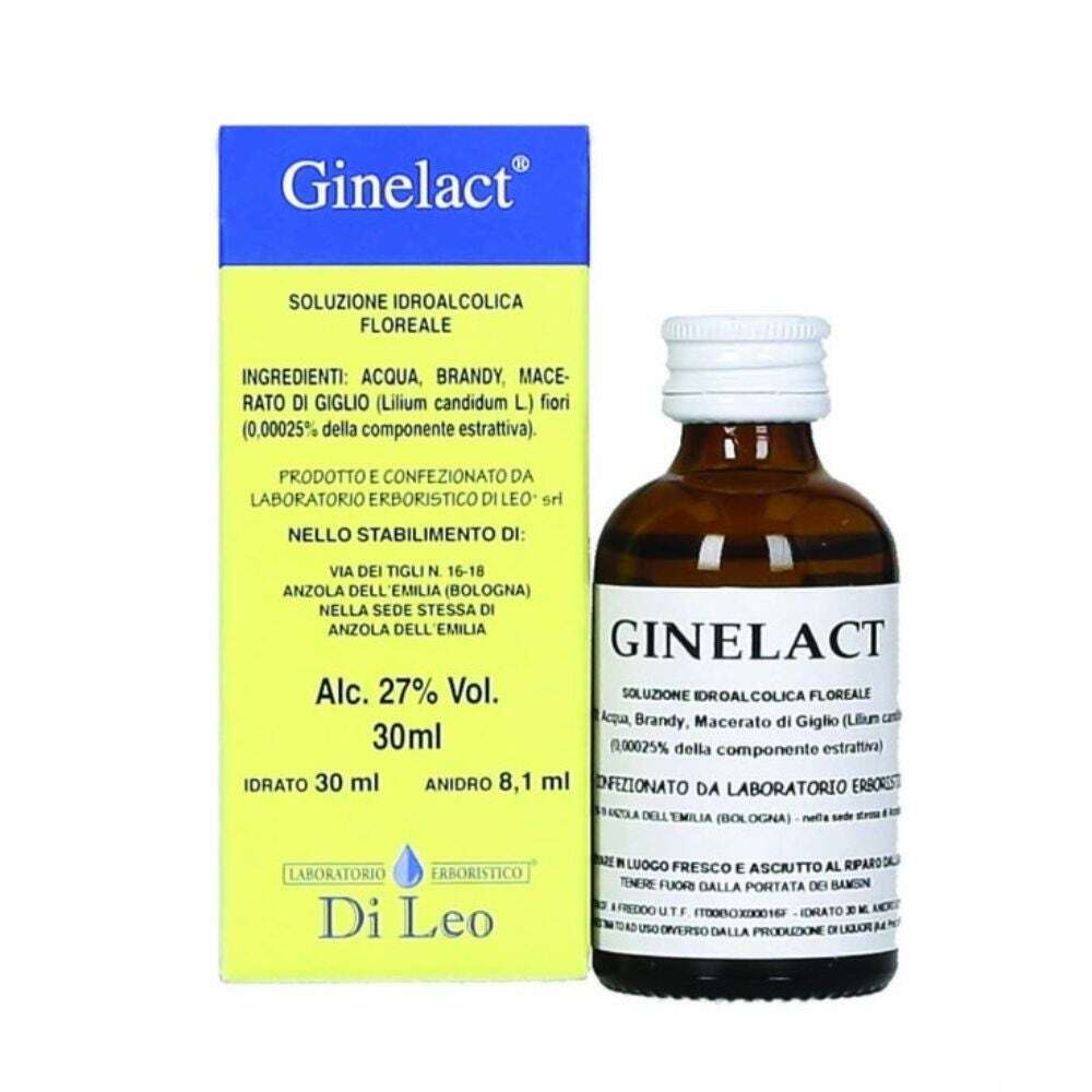 Laboratorio Erboristico Di Leo Fiori Di Bach Ginelact Gocce 30 Ml