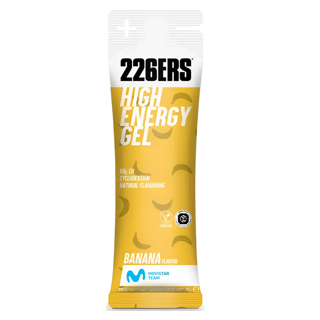 226ERS HIGH ENERGY GEL BANANA 76 GR