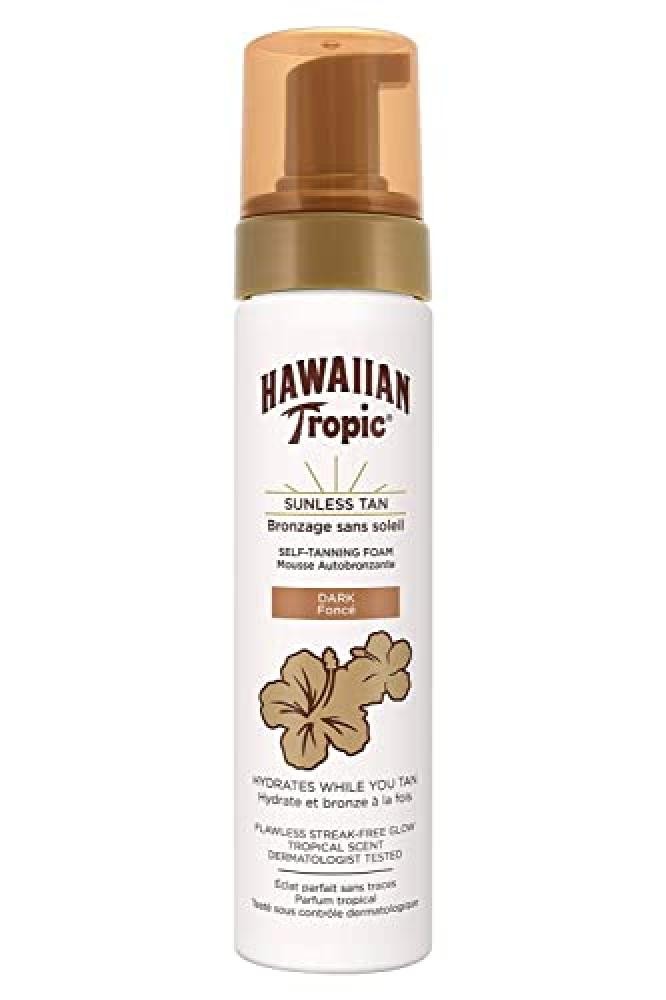 (TG. 200 ml (Confezione da 1)) Hawaiian Tropic - Self Tanning Foam Dark, Autoabb