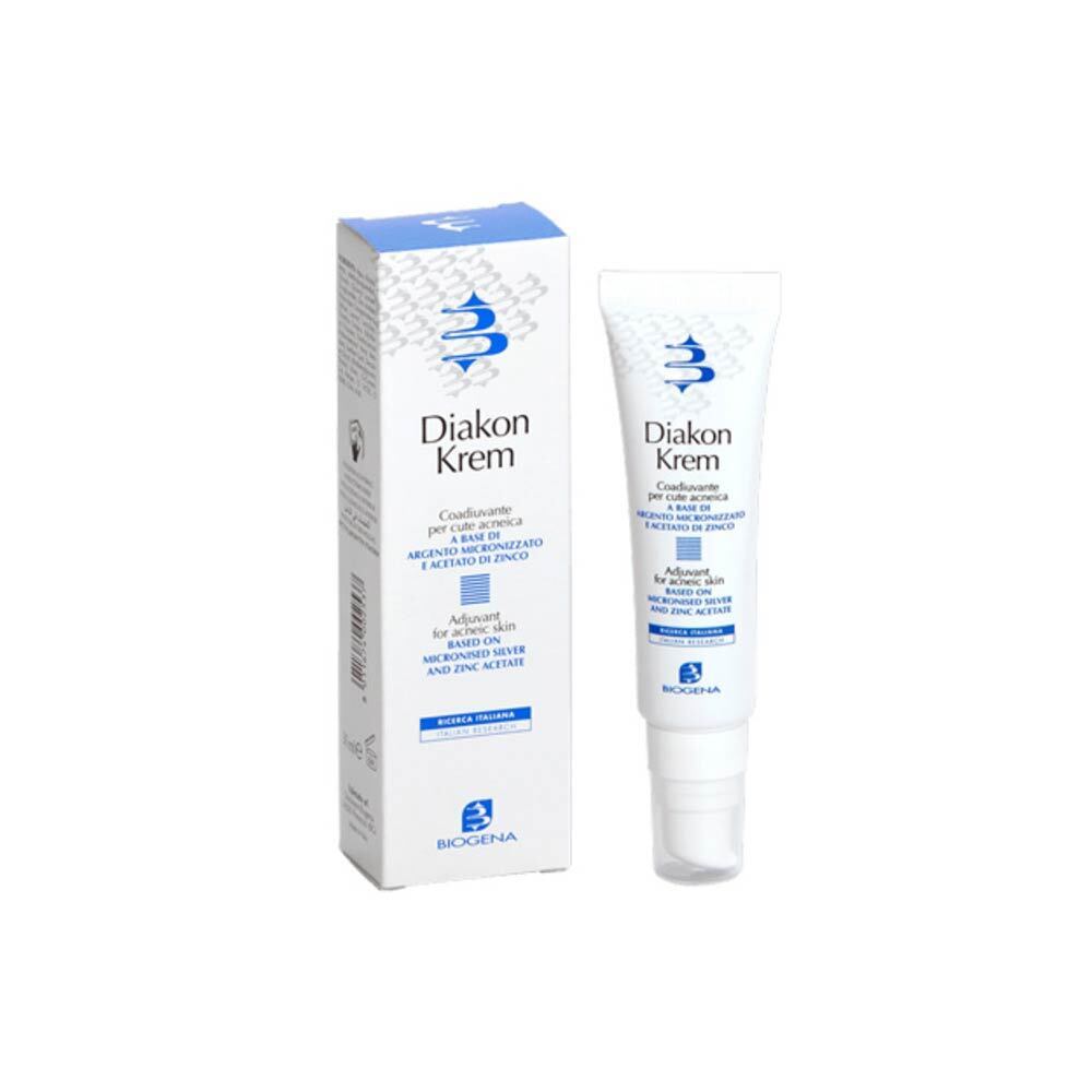 Biogena Diakon Krem Coadiuvante Per Cute Acneica, 30ml