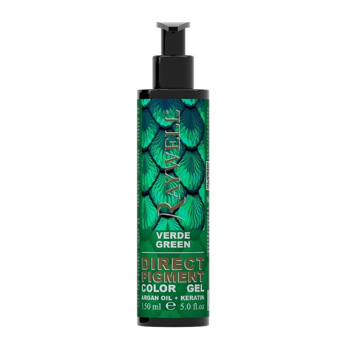 RAYWELL DIRECT PIGMENT COLOR GEL - VERDE - OLIO ARGAN+KERATINA - 150ML