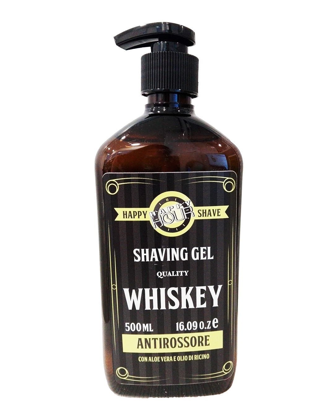 Crema Da Rasatura Shaving Crema Aloe Vera Whiskey 450ml - Bhn