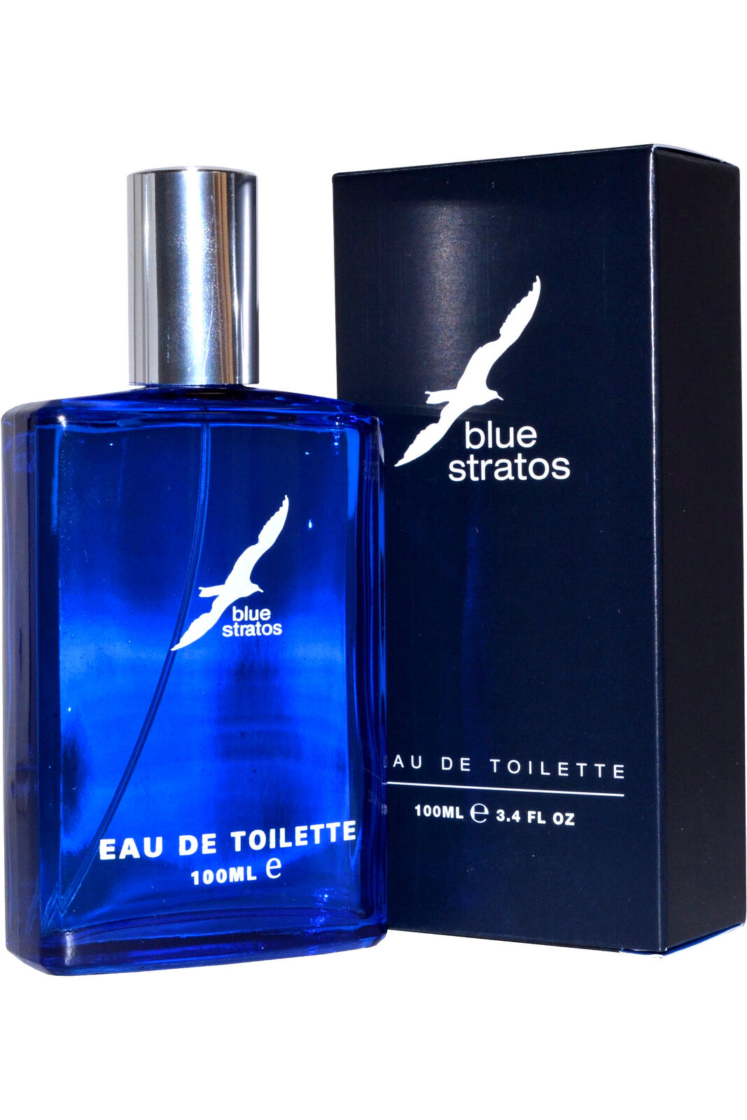 Blue Stratos Eau De Toilette Spray 100ml Per Uomo