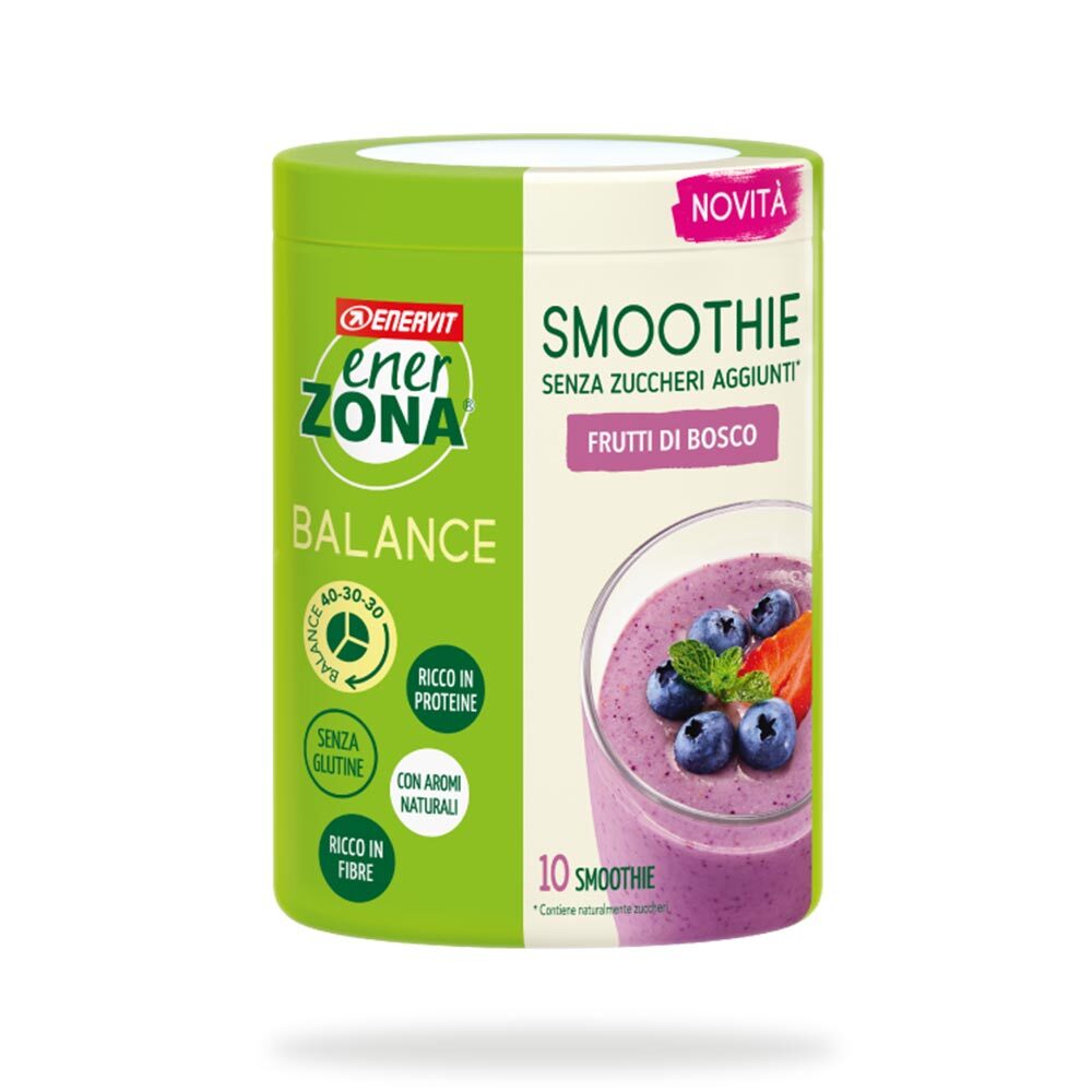 Enerzona Balance - Smoothie Proteico al gusto Frutti di Bosco, 300g