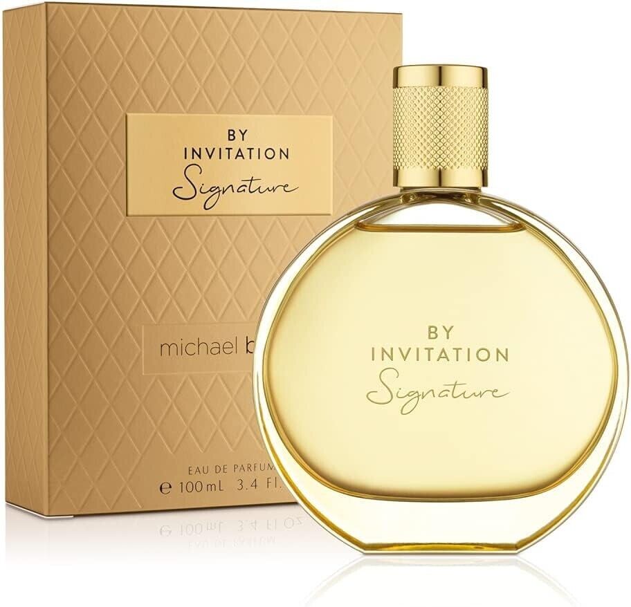 Profumo Michael Buble By Invitation Signature Eau de Parfum 100ml Spray  Donna
