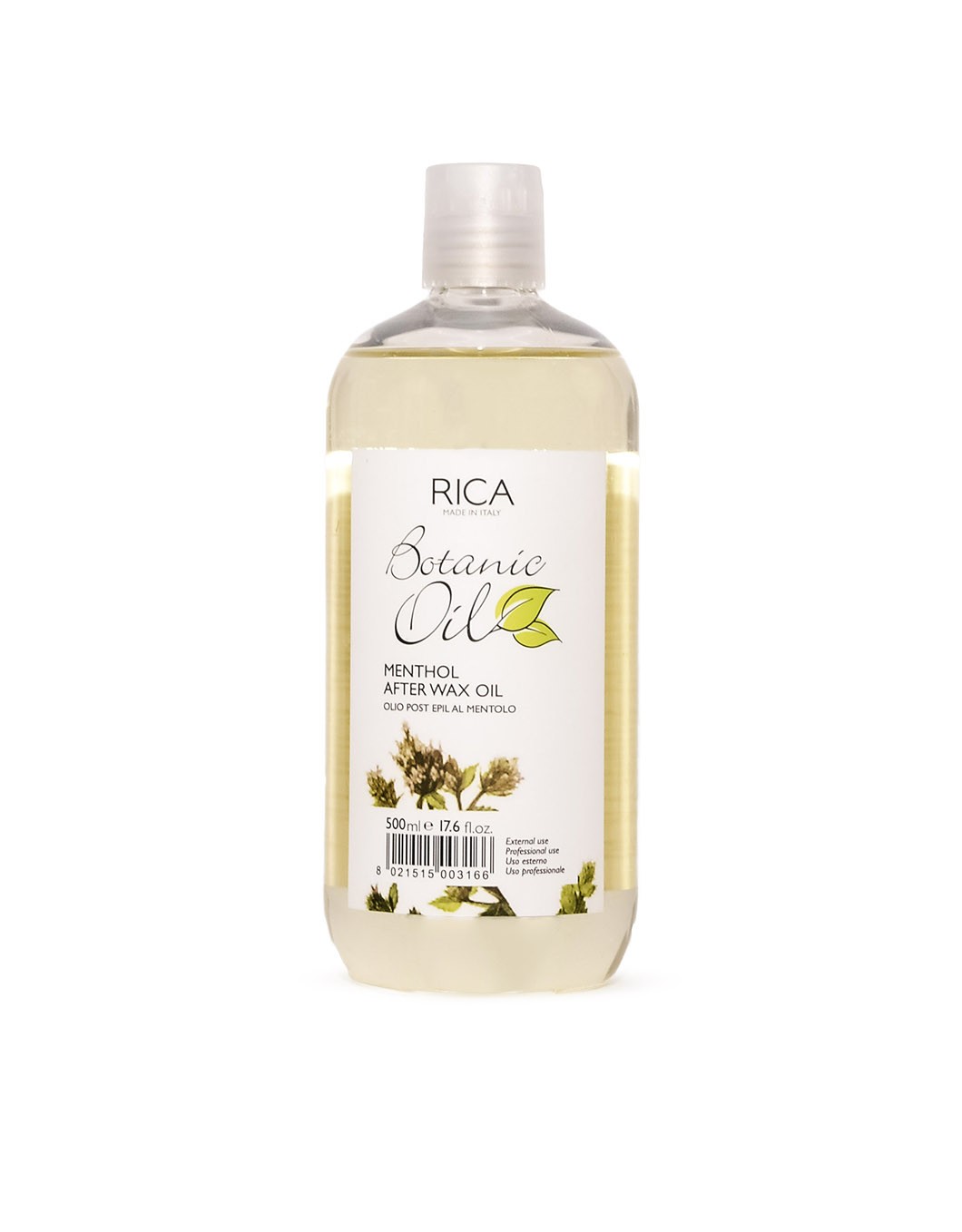 Botanic Oil Post Epilazione Mentolo 500 Ml - Rica