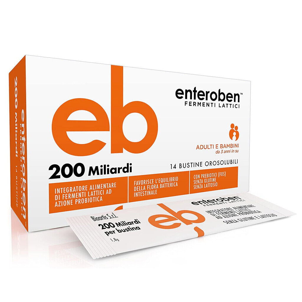 BIOARTIS ENTEROBEN 200 MILIARDI 14 BUSTINE