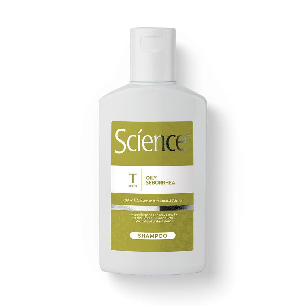 Science Shampoo Trattante per Seborrea Oleosa, 200ml