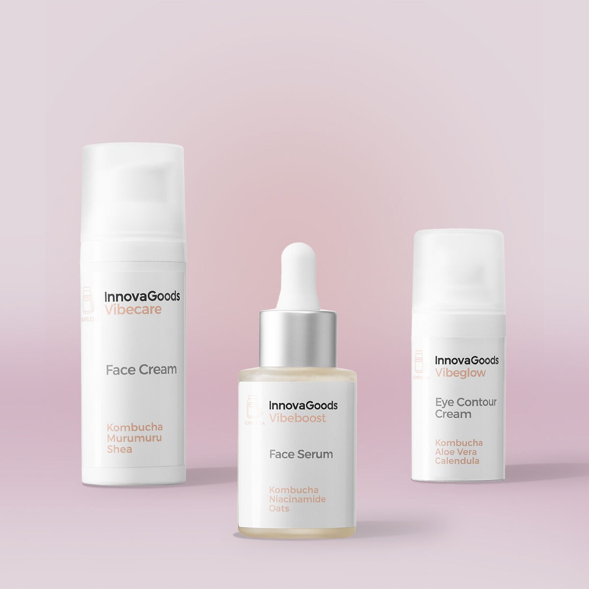 Confezione viso idratante Kombucha InnovaGoods