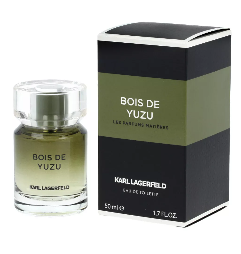 Karl Lagerfeld Bois De Yuzu Eau de Toilette 50ml Profumo maschile agrumato
