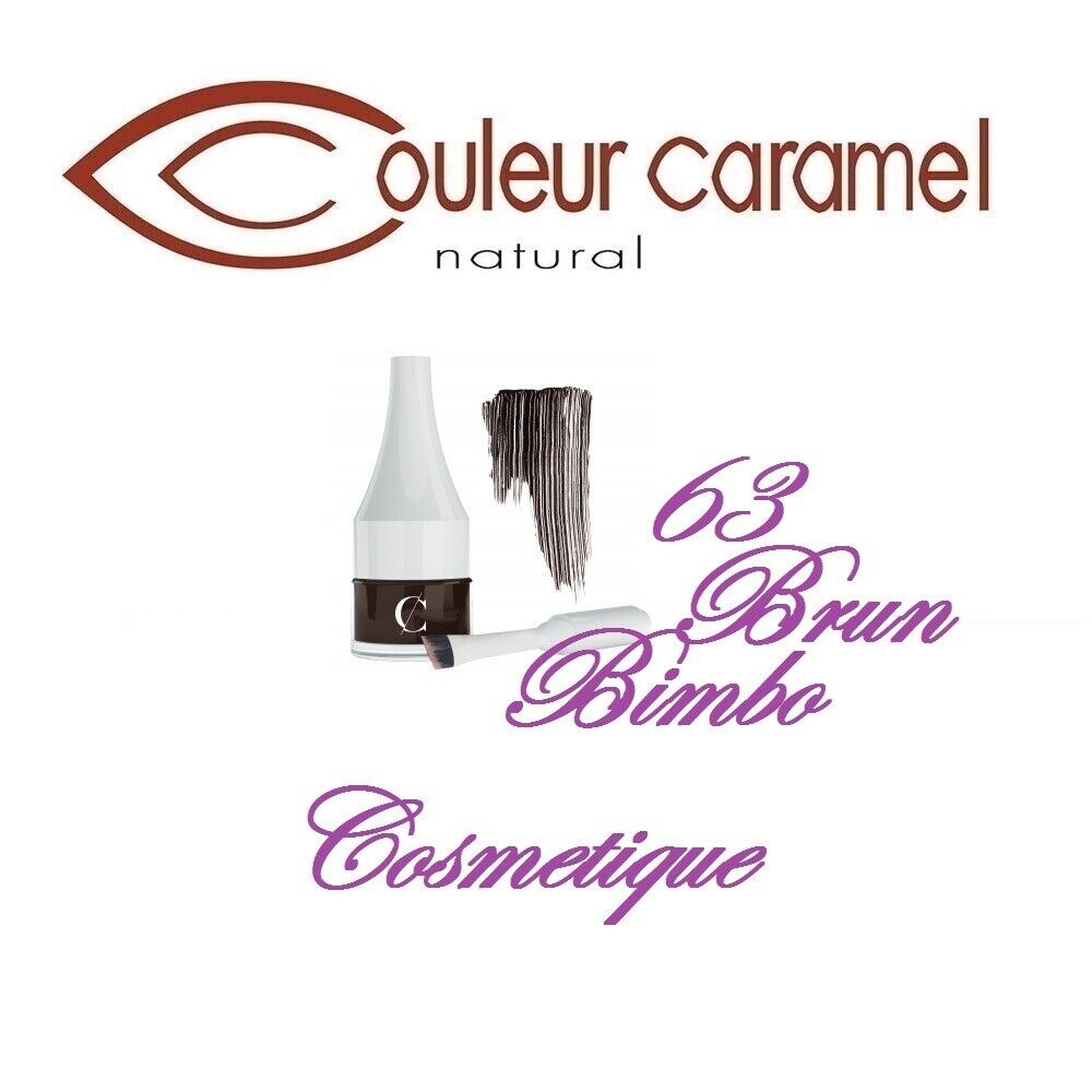 Couleur Caramel Bio - Occhi - Gel Tonalità Sopracciglia 63 Marrone 2GR