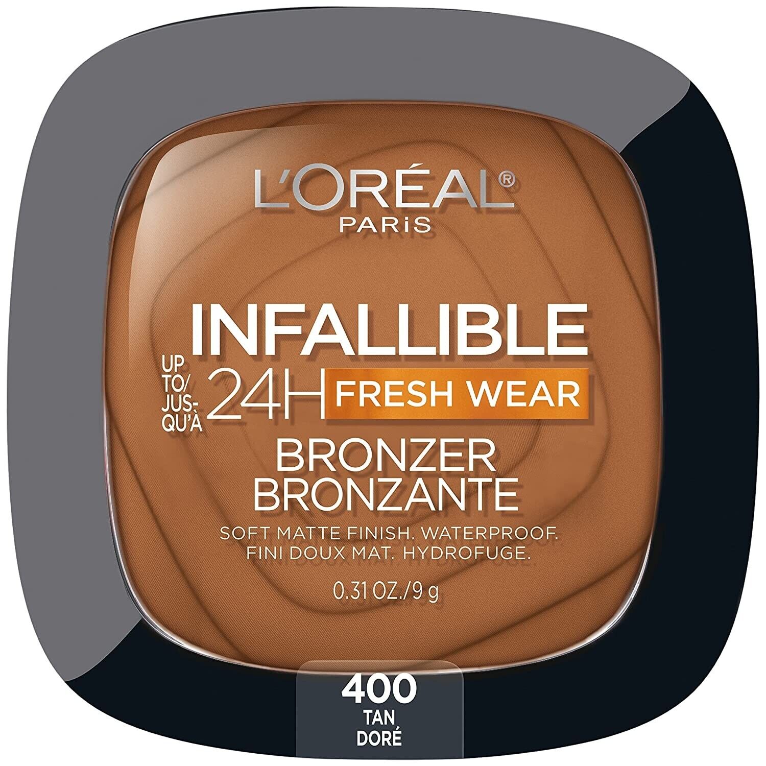 L’OREAL  FONDOTINTA COMPATTO INFALLIBLE COMPACT BRONZER   400
