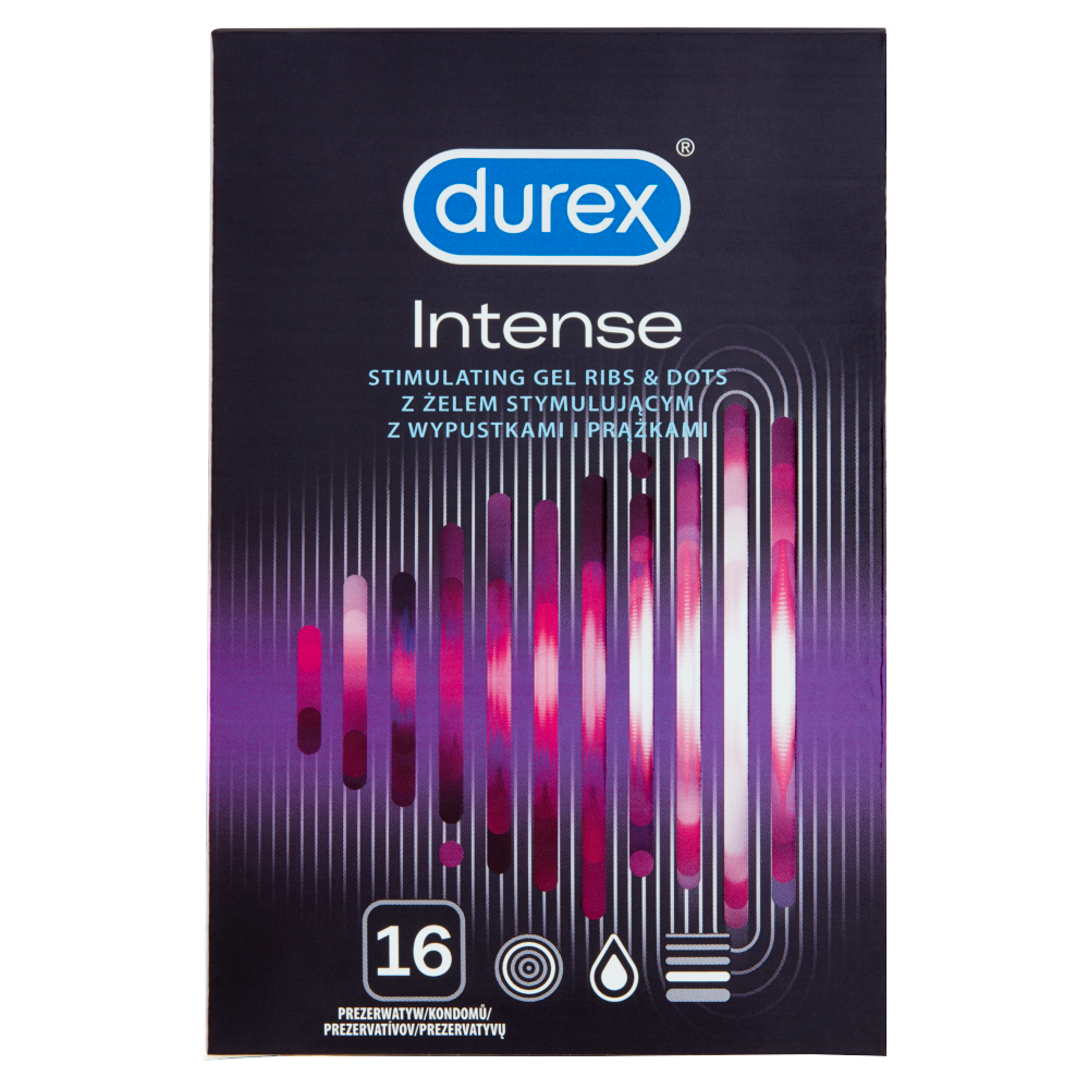 Preservativi Durex Intense 16 pezzi.