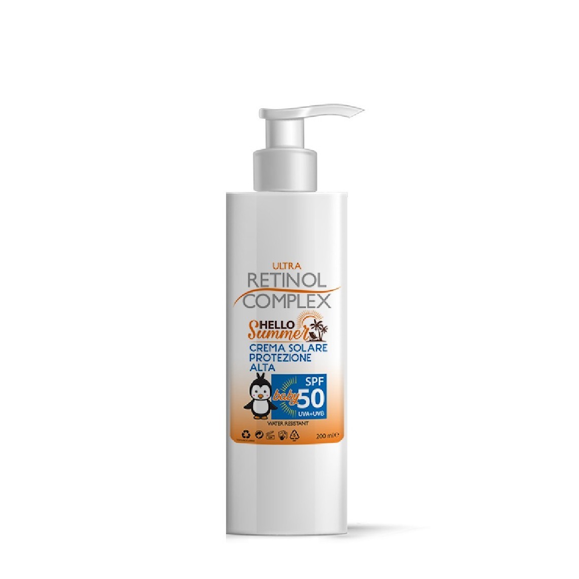 Crema Solare Protezione Alta Bambini SPF 50 200ml