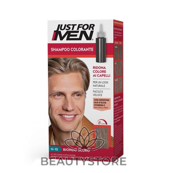 JUST FOR MEN SHAMPOO COLORANTE BIONDO SCURO