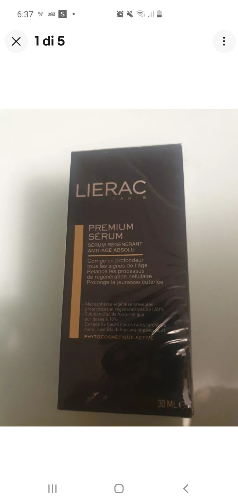 LIERAC PREMIUM THE SERUM REGENERANT  ANTI-AGE ABSOLU