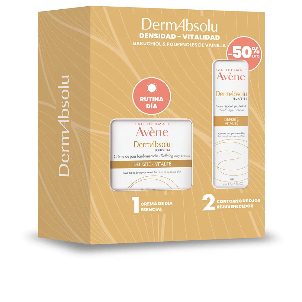 AvèneDERMABSOLU CREMA DÍA DENSIDAD + OJOS LOTE 2 pzCosmetici viso