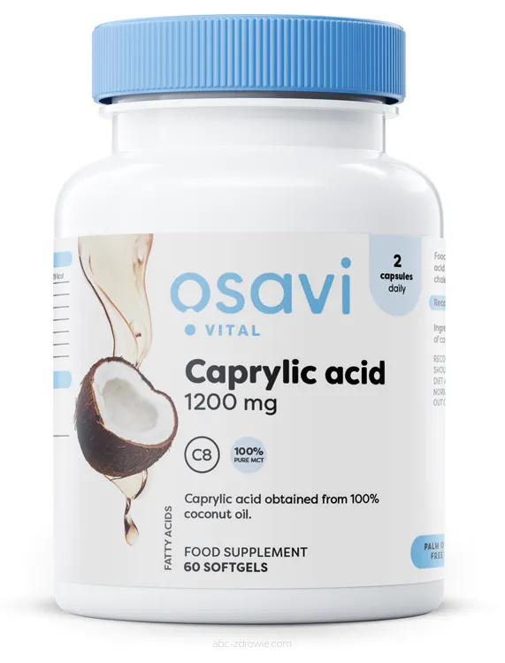 ACIDO CAPRILICO 1200mg - 60 capsule - ACIDO CAPRILICO