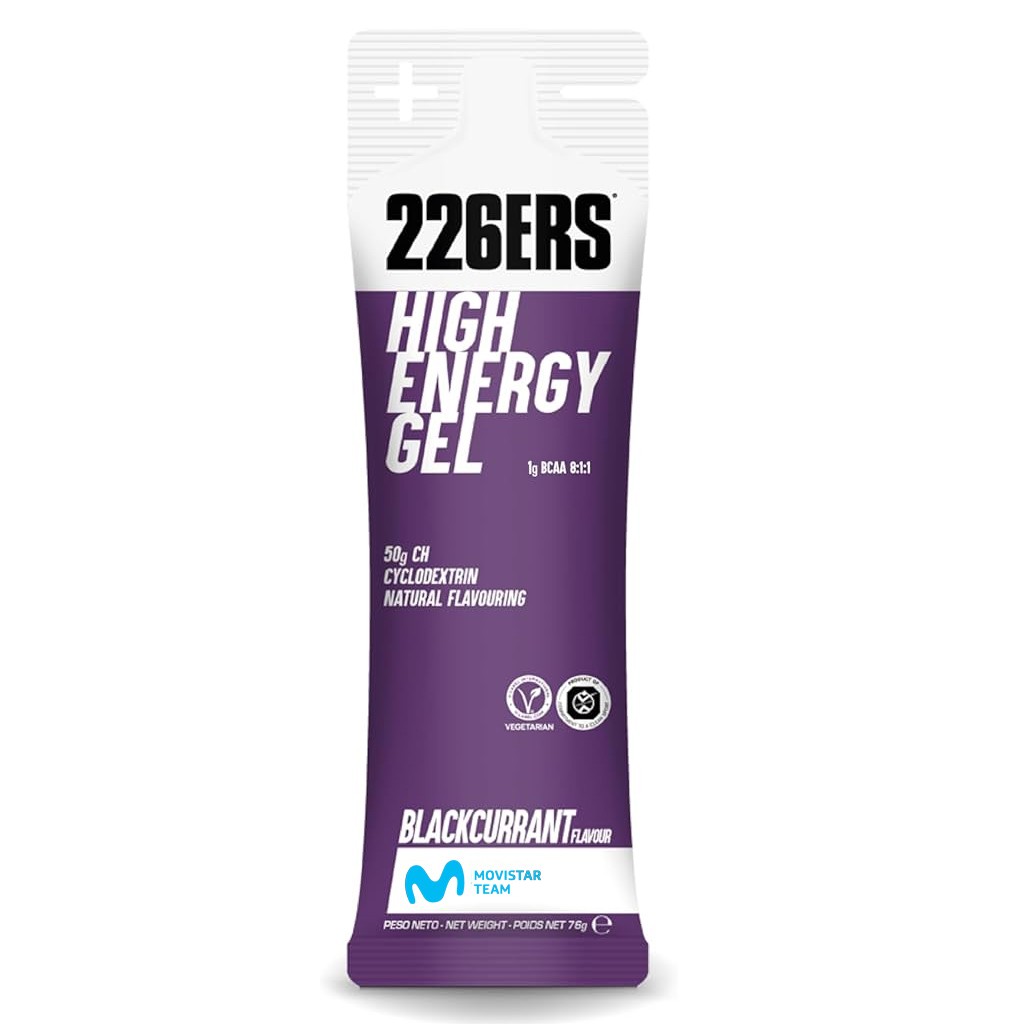 226ERS HIGH ENERGY GEL BCAA RIBES NERO 76 GR