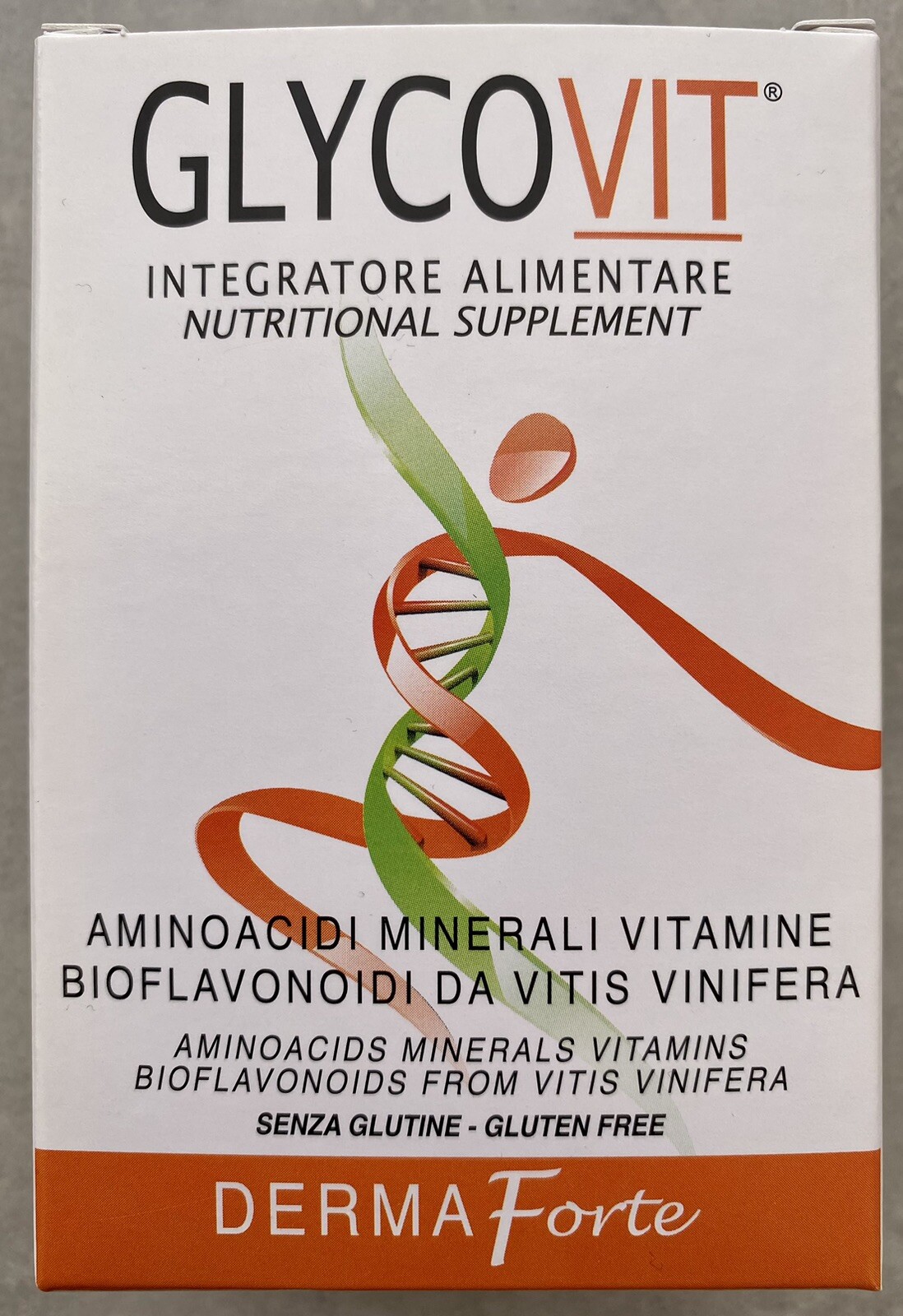 GLYCOVIT DERMA Forte Integratore forfora psoriasi capelli pelle 30cpr Vivipharma