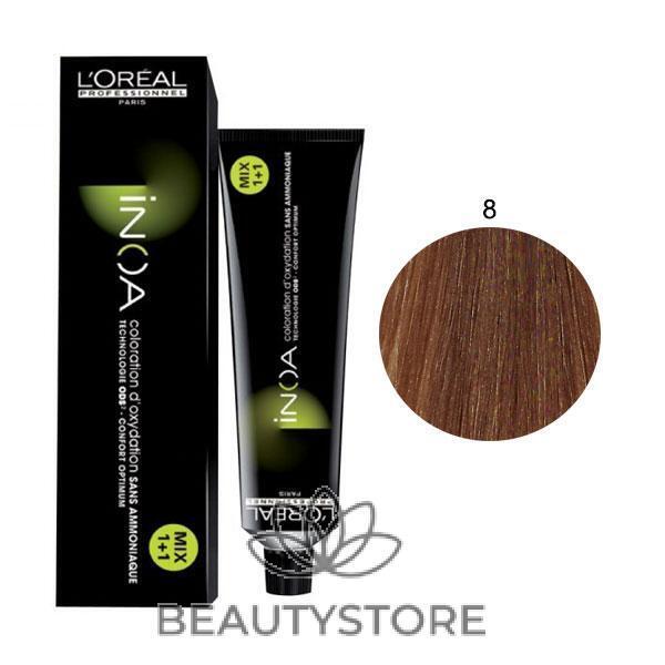 L'OREAL PROFESSIONNEL INOA BIONDO CHIARO 8