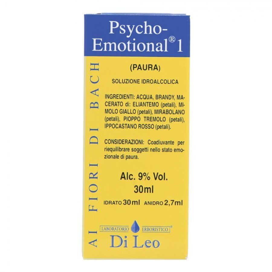 Laboratorio Erboristico Di Leo Fiori di Bach - Psycho-Emotional 1 Paura – , 30ml