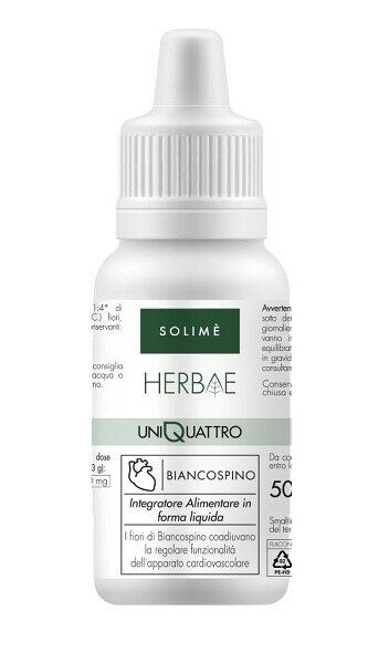 Solime' Uniquattro Biancospino 50 Ml