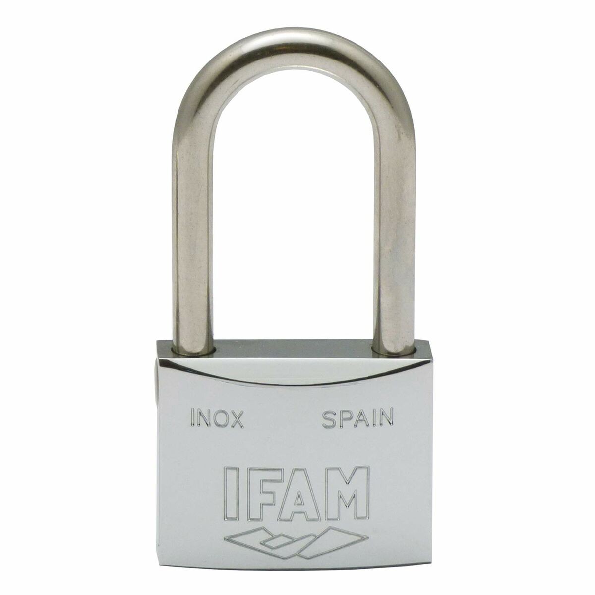 Lucchetto con chiave IFAM INOX 50AL 50 mm Rotondo