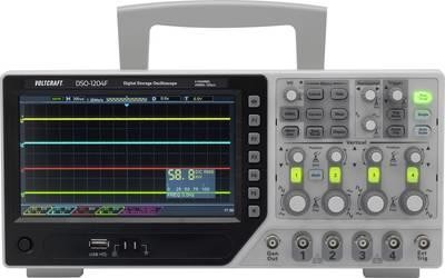 Voltcraft Digital Oscilloscope DSO-1084F 80 MHz 1 GSA/S 64 kpt a 8 bit Memoria d