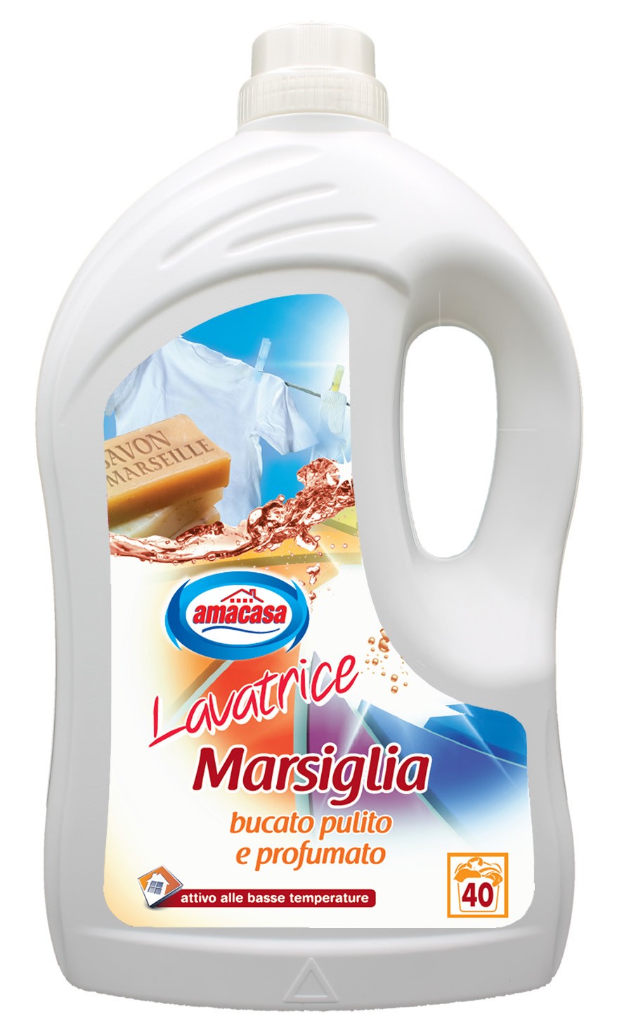Amacasa Lavatrice Liquido 40 Misurini Marsiglia