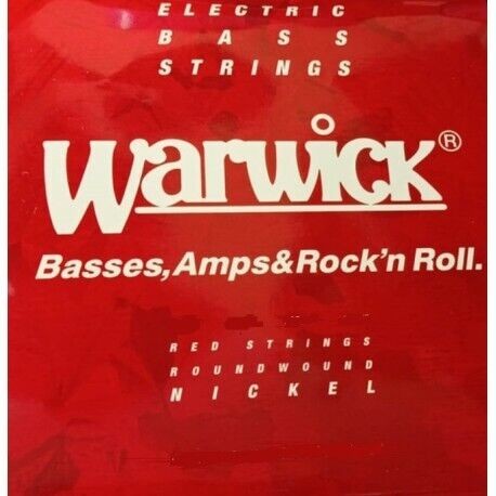 WARWICK 46401 M 6 RED LABEL NICKEL ROUNDWOUND - MUTA PER BASSO  6 CORDE
