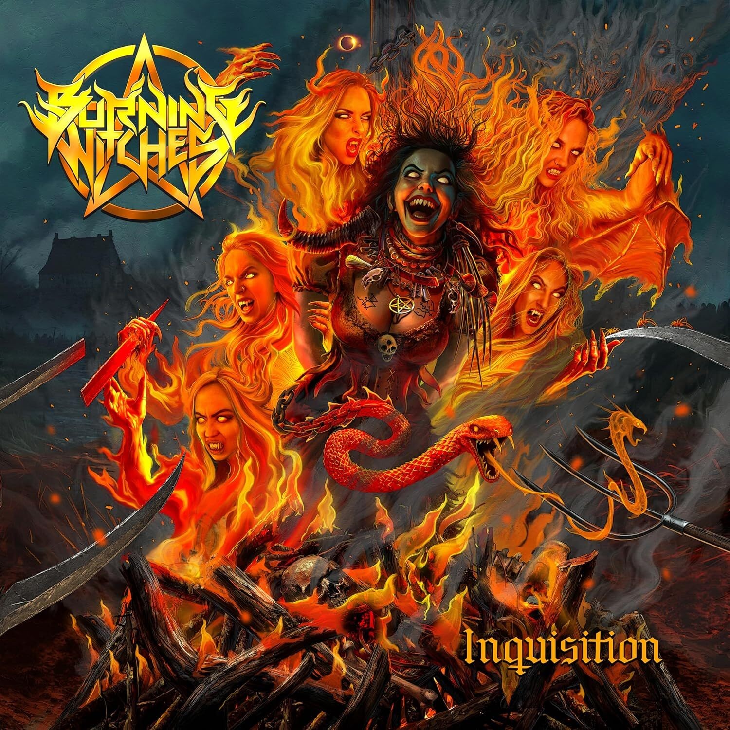 Burning Witches Inquisition (Vinyl LP) 12" Album (PRESALE 22/08/2025)