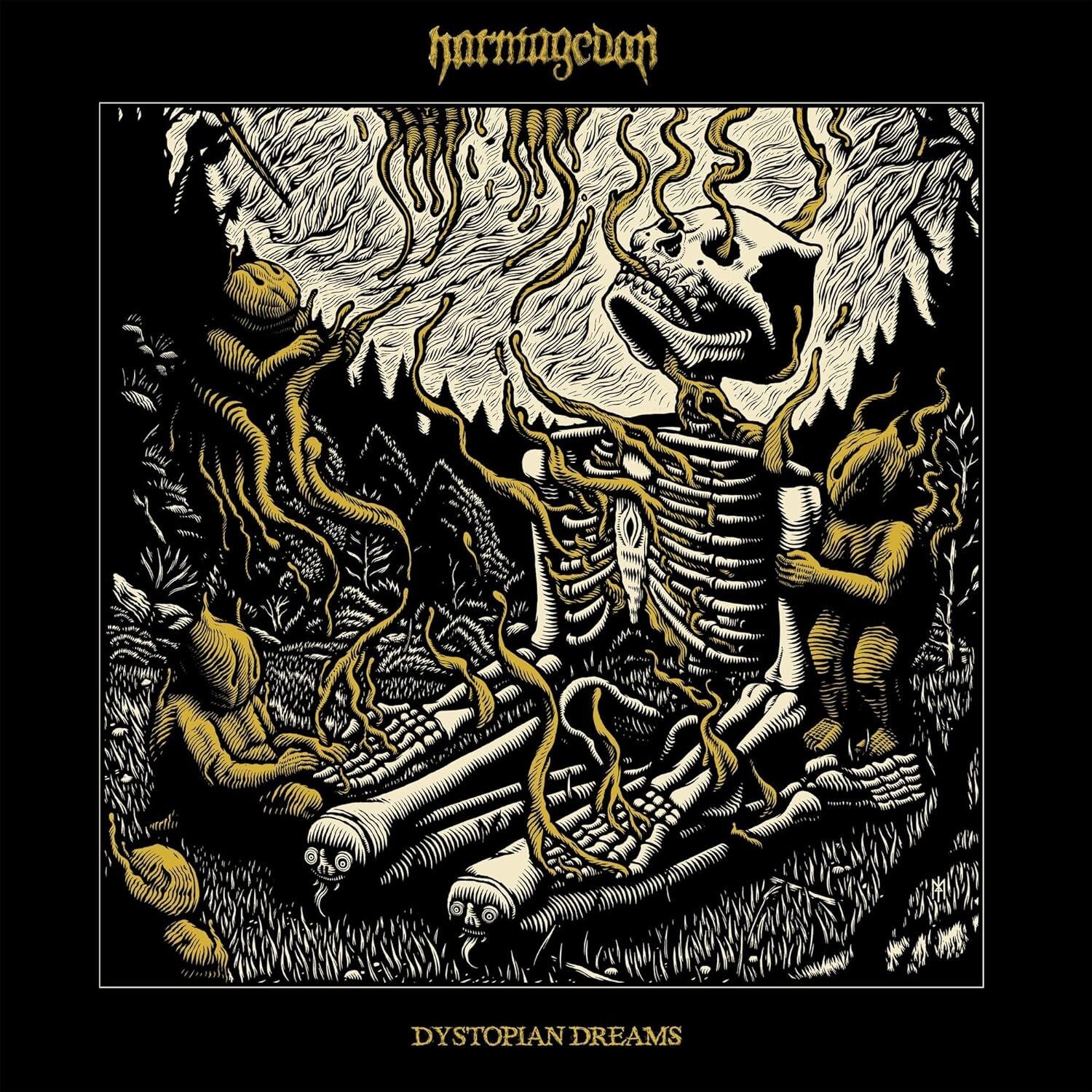 Harmagedon Dystopian Dreams (Vinyl LP) 12" Album (Clear vinyl) (Limited Edition)