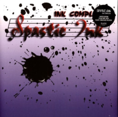 INK COMPLETE (BLACK/AQUA SPLATTER VINYL) by Spastic Ink [VINYL]