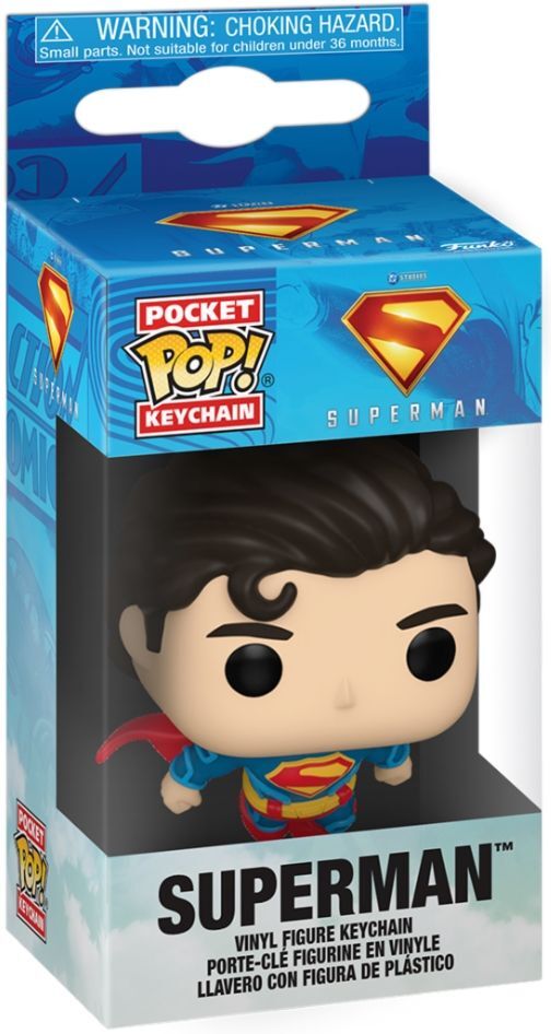 Gadget - Dc Comics: Funko Pop! Keychain - Superman 2025 - Superman - Funko