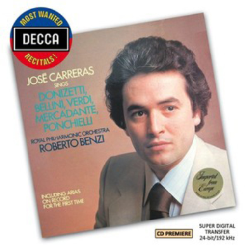 José Carreras José Carreras Sings Donizetti, Bellini, Verdi, Mercadante...  (CD)