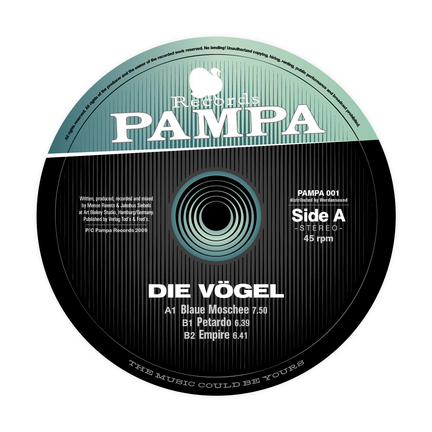 Die Vögel Blaue Moschee (Vinyl LP) 12" EP