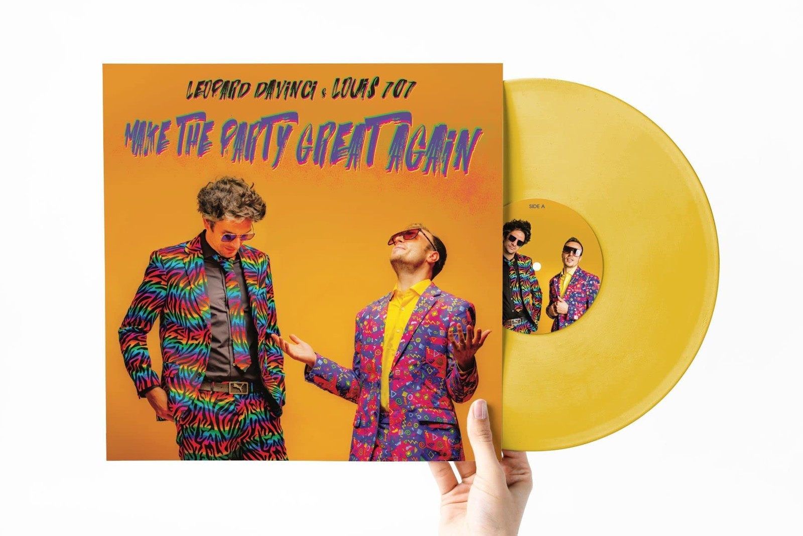 Leopard Davinci & Lo Make The Party Great Again (Yellow (Vinyl LP)