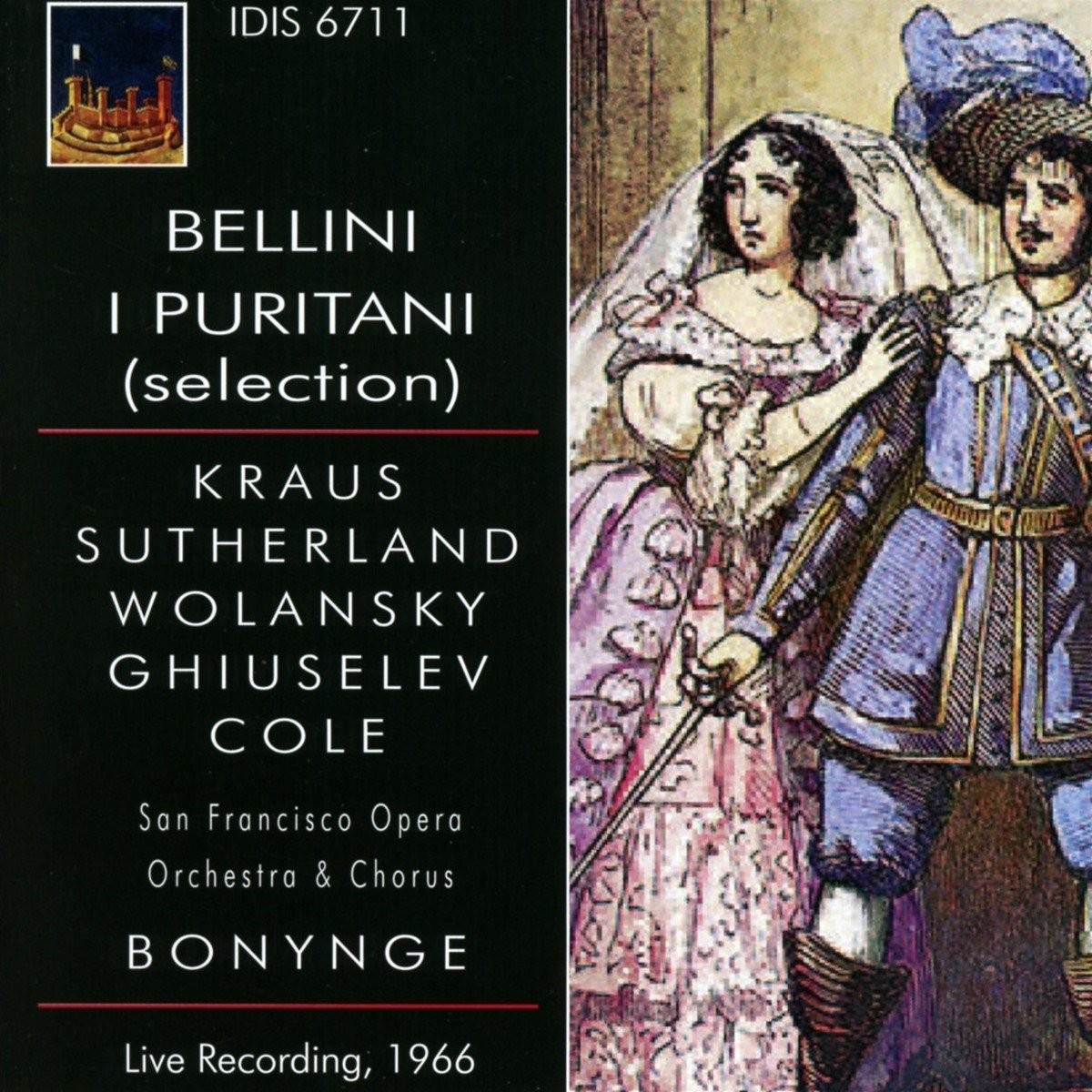 VINCENZO BELLINI Bellini: I Puritani Selection (CD)