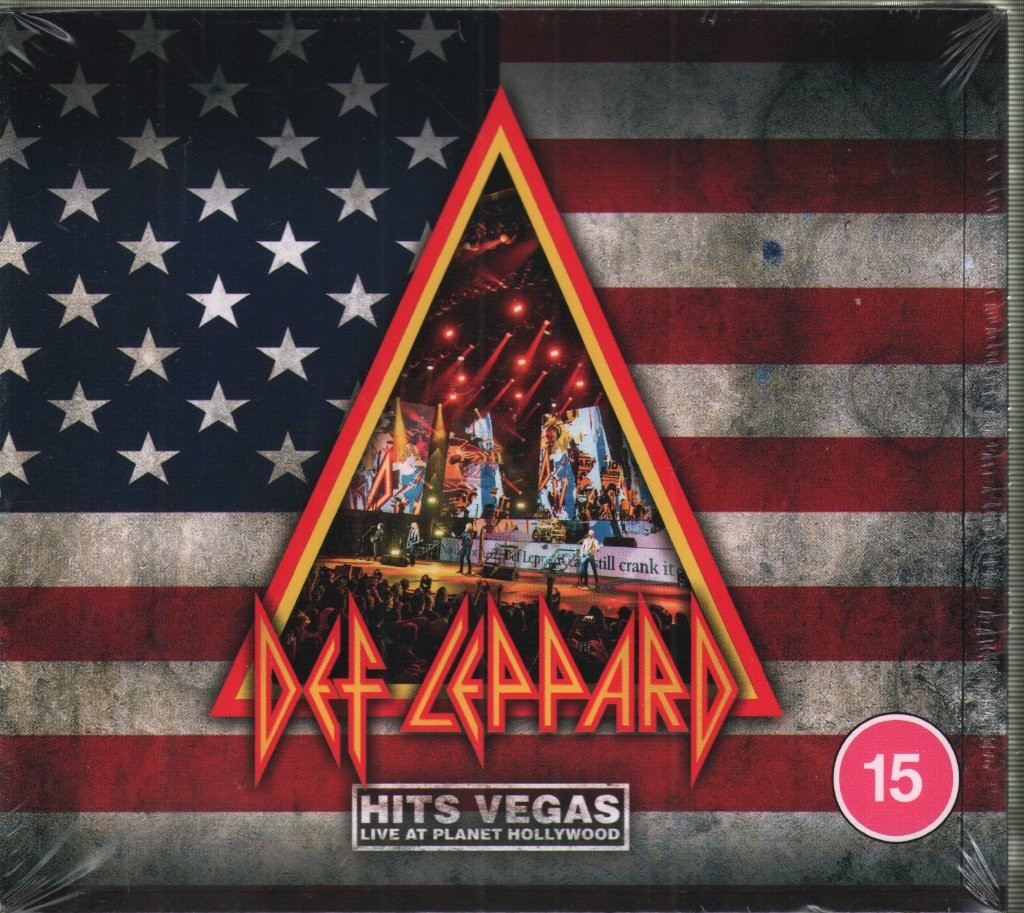 Def Leppard Hits Vegas (Live A Planet Hollywood) CD/DVD Europa Bludgeon Riffola