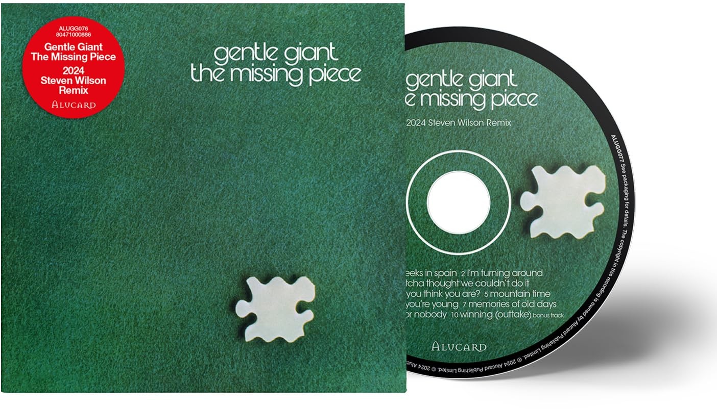 Gentle Giant The Missing Piece - Steven Wilson Remi (CD)
