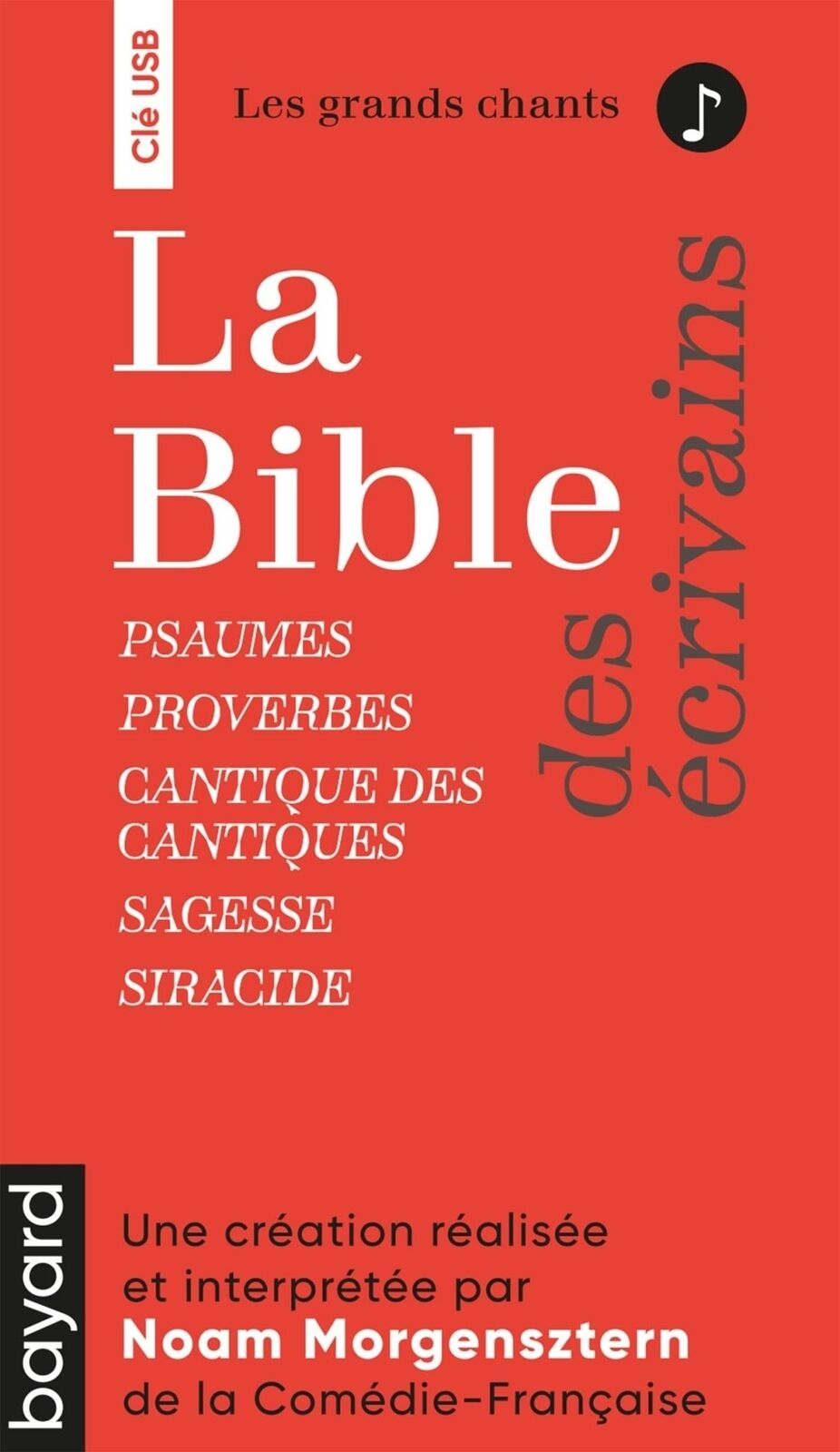 Audiocassetta Cle Usb . La Bible Des Ecrivains - Les Grands Chants