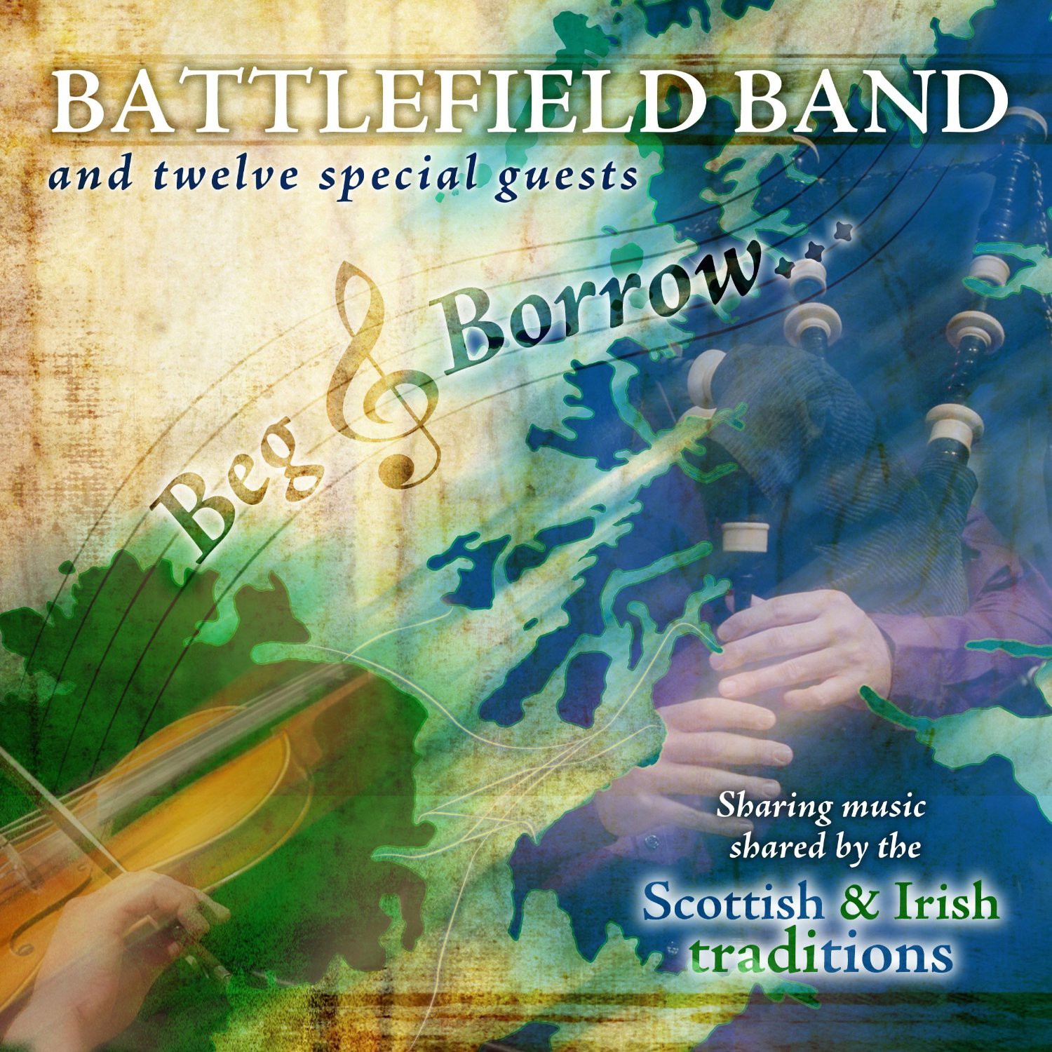 Battlefield Ban Beg & Borrow: Sharing Music Shared By the Scottish & Irish  (CD)