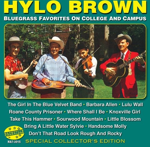 HYLO BROWN Bluegrass Favorites On College and Campus (CD)